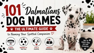 101 Dalmatians Dog Names The Ultimate Guide to Naming Your Spotted Companion