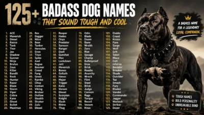 125 Badass Dog Names That Sound Tough and Cool