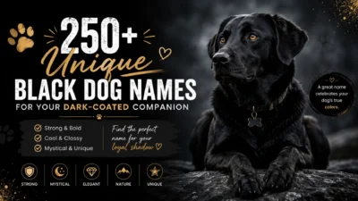 250+ Unique Black Dog Names for Your Dark-Coated Companion