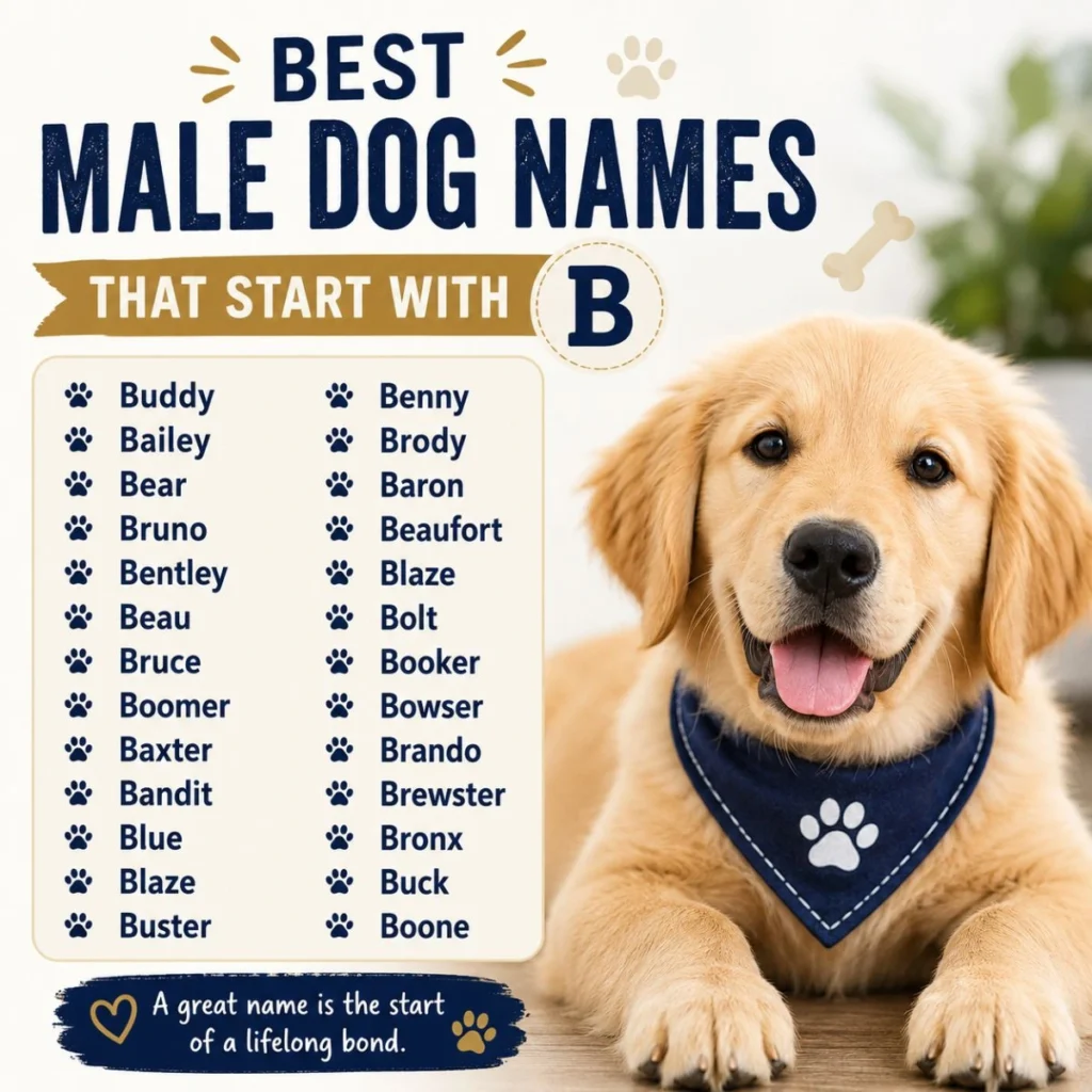 Best Male Dog Names That Start with B