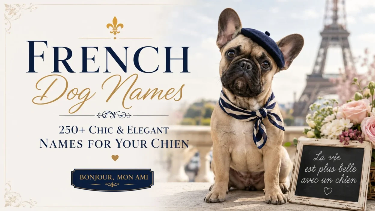 French Dog Names 250+ Chic & Elegant Names for Your Chien