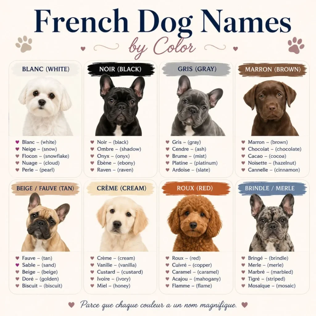 Names Based on Coat Color