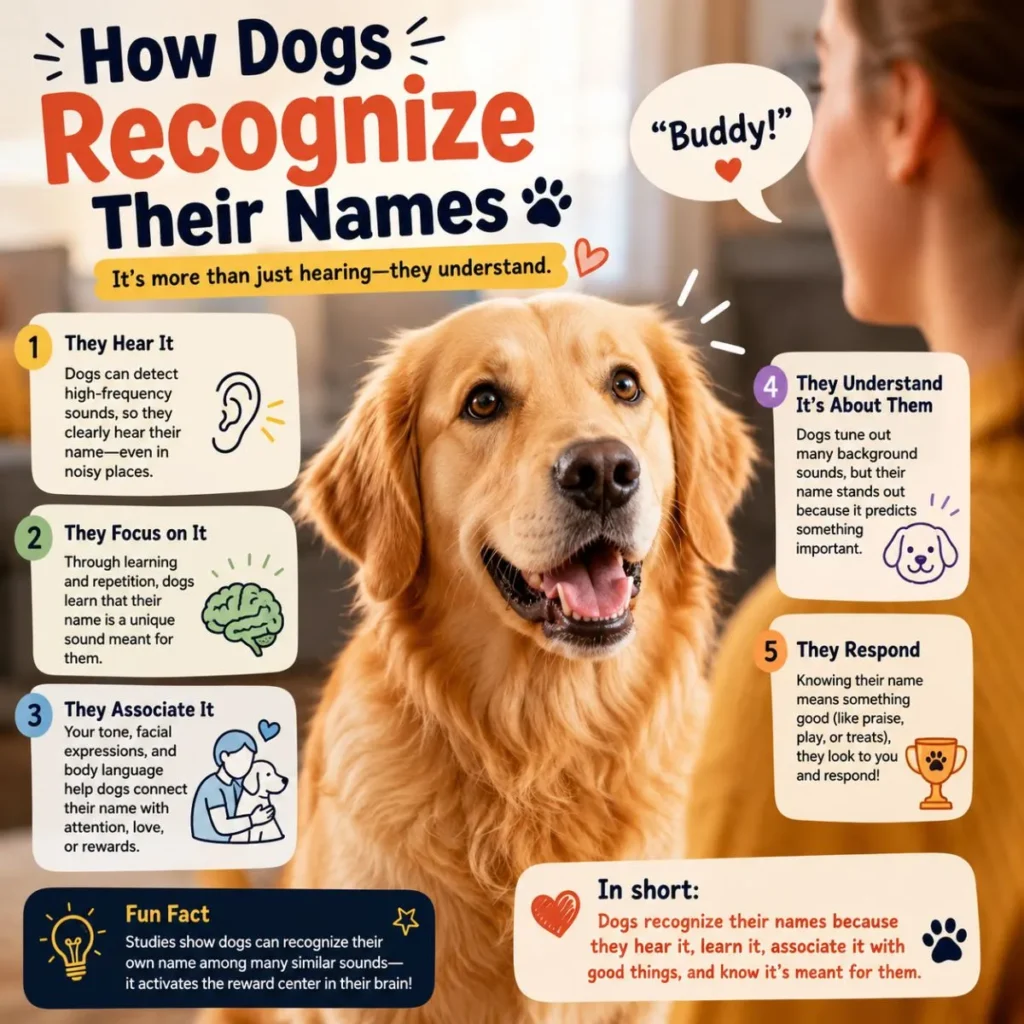 How Dogs Recognize Their Names