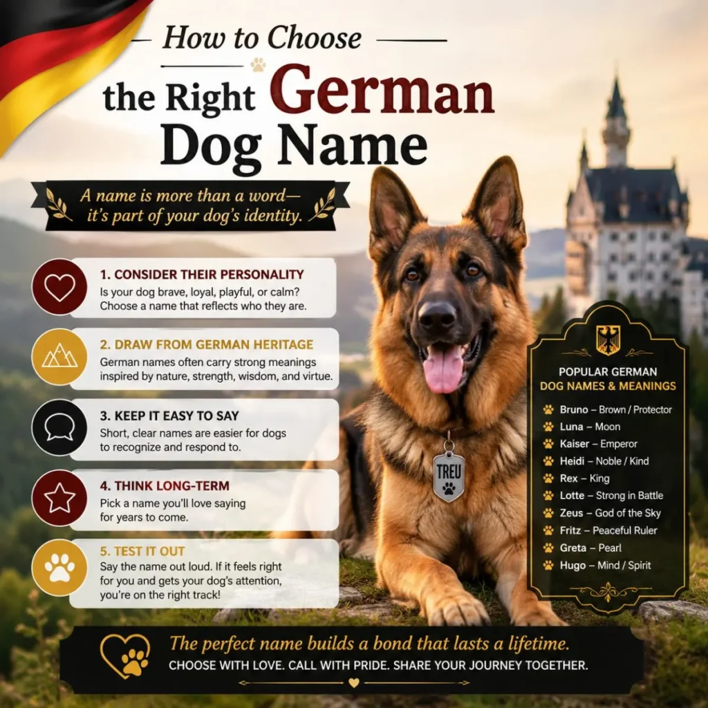 How to Choose the Right German Dog Name