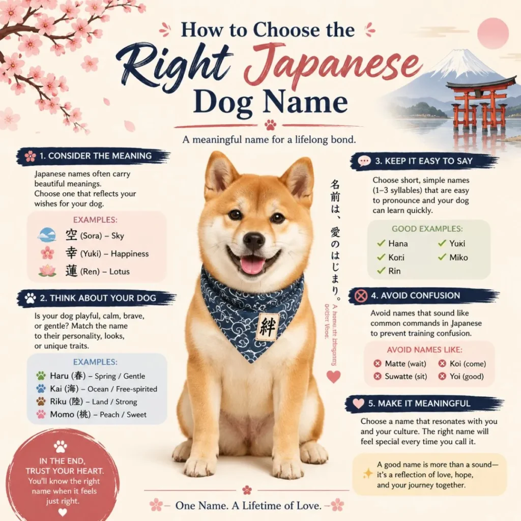 How to Choose the Right Japanese Dog Name