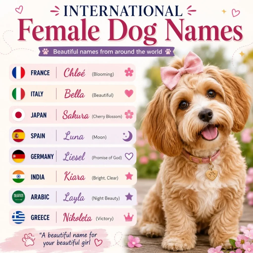 International Female Dog Names