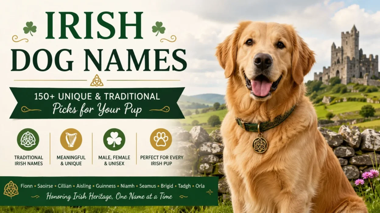 Irish Dog Names 150+ Unique and Traditional Picks for Your Pup