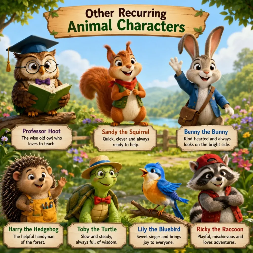 Other Recurring Animal Characters