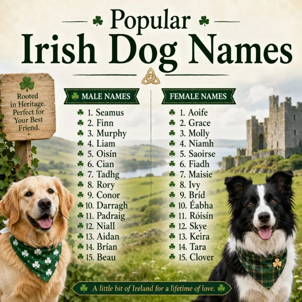 Popular Irish Dog Names