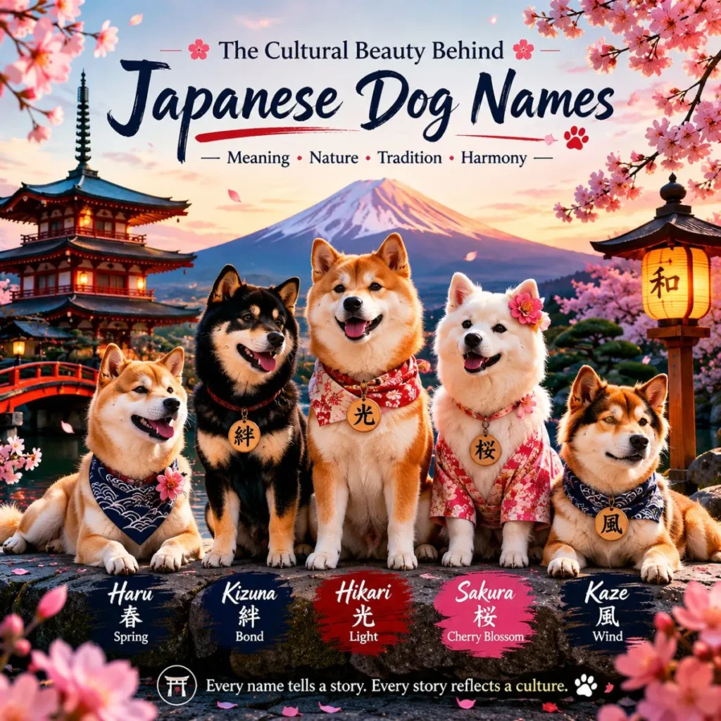 The Cultural Beauty Behind Japanese Dog Names