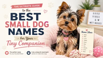 The Ultimate Guide to the Best Small Dog Names for Your Tiny Companion