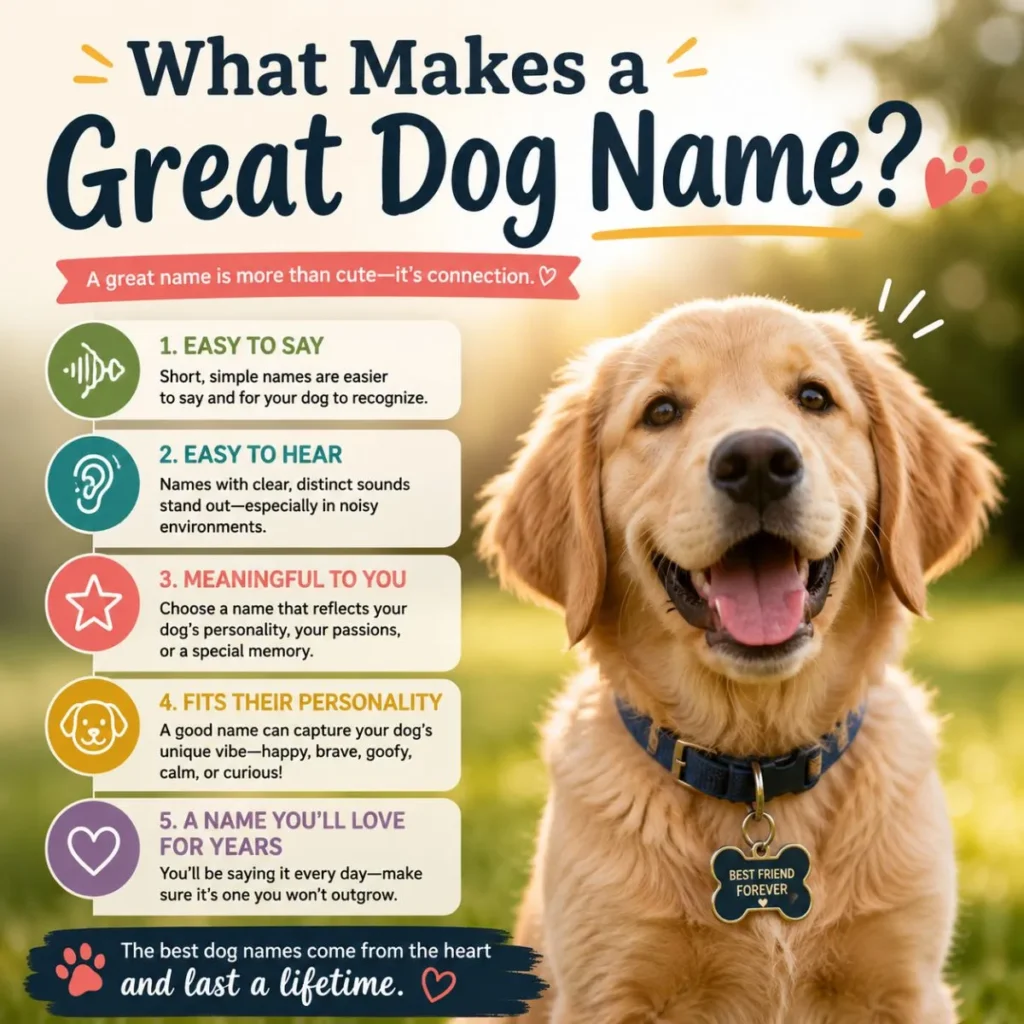 What Makes a Great Dog Name?