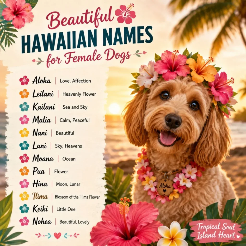 Beautiful Hawaiian Names for Female Dogs