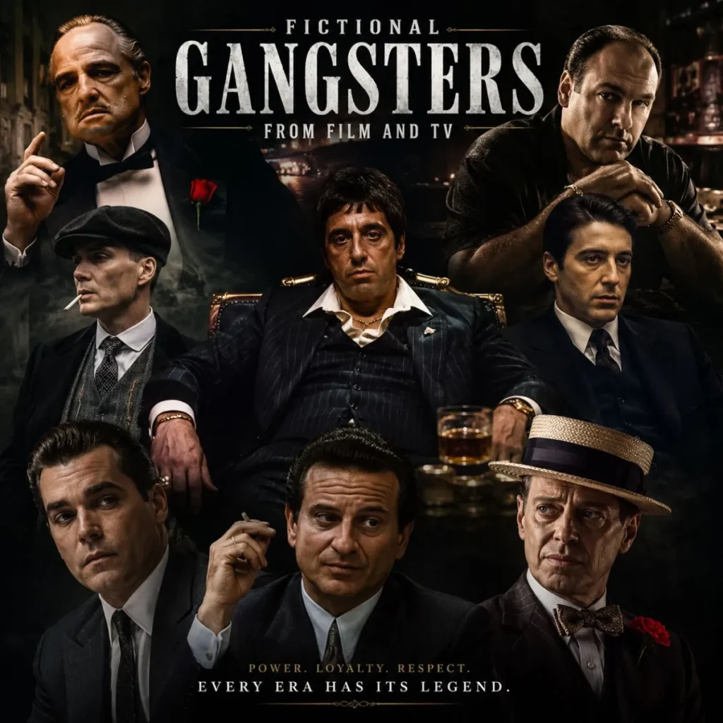 Fictional Gangsters from Film and TV