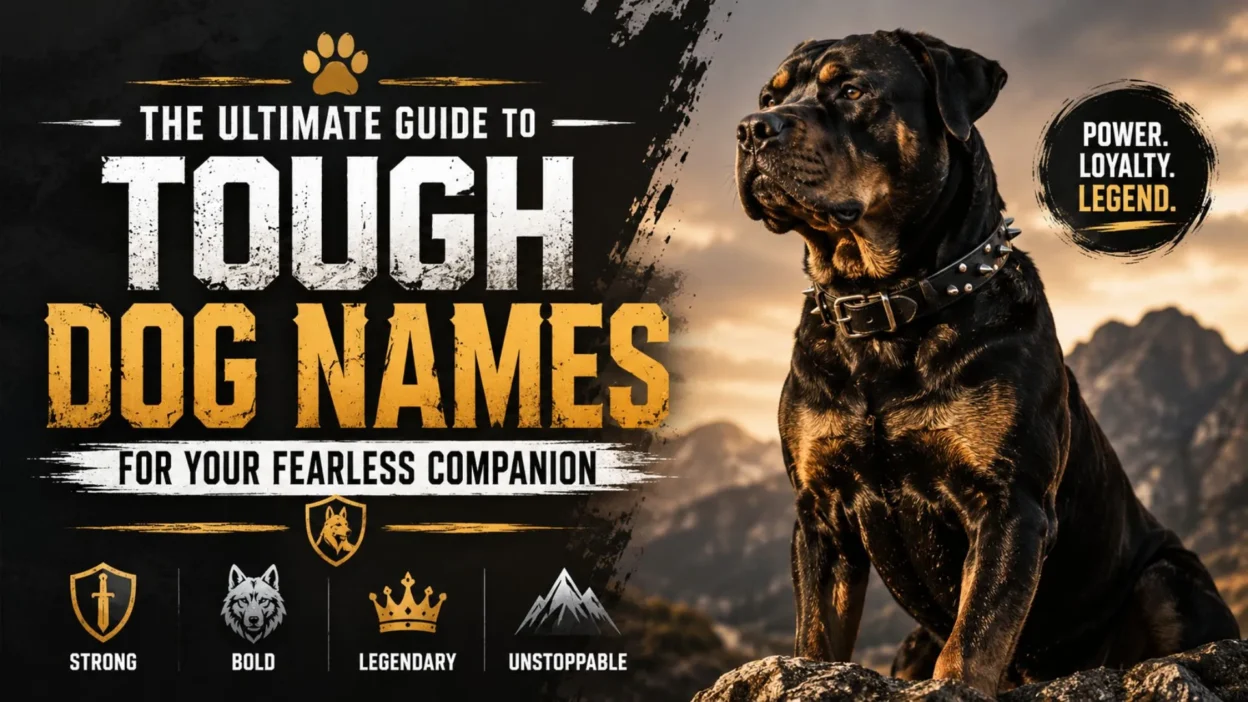 The Ultimate Guide to Tough Dog Names for Your Fearless Companion