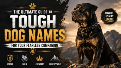 The Ultimate Guide to Tough Dog Names for Your Fearless Companion