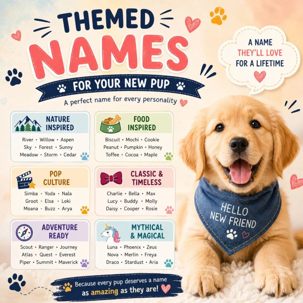 Themed Names for Your New Pup